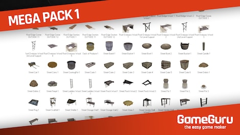 GameGuru - Mega Pack 1 Steam Gift GLOBAL - 3
