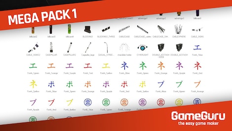 GameGuru - Mega Pack 1 Steam Key GLOBAL - 5