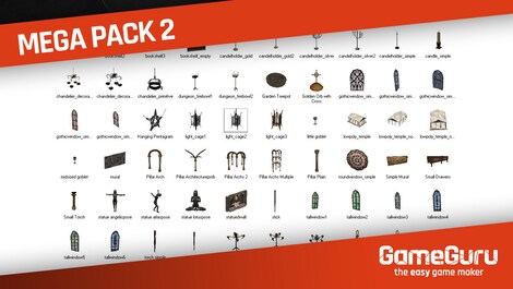 GameGuru - Mega Pack 2 Steam Key GLOBAL - 11