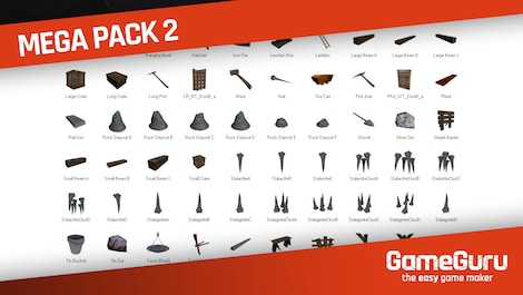 GameGuru - Mega Pack 2 Steam Key GLOBAL - 9