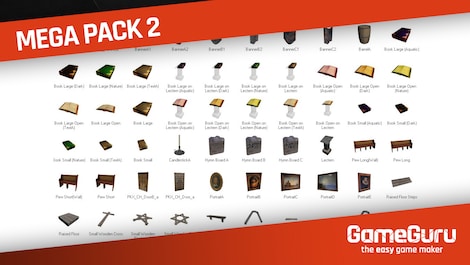 GameGuru - Mega Pack 2 Steam Key GLOBAL - 4