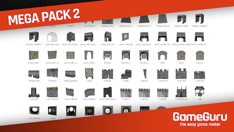 GameGuru - Mega Pack 2 Steam Key GLOBAL - 0