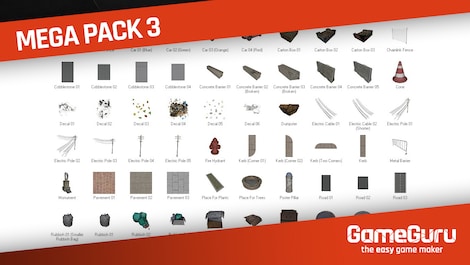 GameGuru - Mega Pack 3 Steam Gift GLOBAL - 7