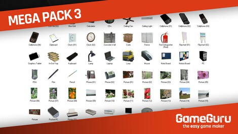 GameGuru - Mega Pack 3 Steam Key GLOBAL - 13