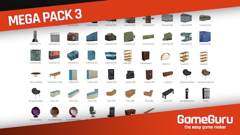 GameGuru - Mega Pack 3 Steam Key GLOBAL - 9