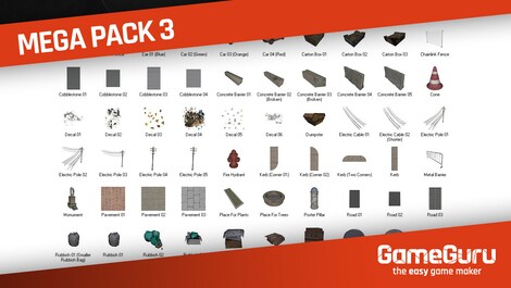 GameGuru - Mega Pack 3 Steam Key GLOBAL - 7