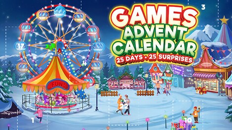 Games Advent Calendar: 25 Days - 25 Surprises (Nintendo Switch) - Nintendo eShop Key - GLOBAL - 0