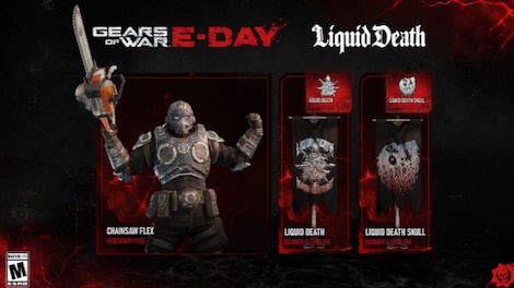 Gears of War: E-Day – Liquid Death Exclusive In-Game Content Pack (Xbox Series X/S, PC) - Xbox Live Key - GLOBAL - 0