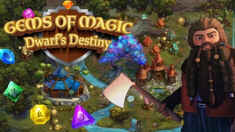Gems of Magic: Dwarf's Destiny (Nintendo Switch) - Nintendo eShop Key - EUROPE - 0