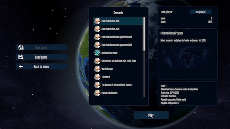 Geo-Political Simulator 2026 Edition (PC) - Steam Account - GLOBAL - 3