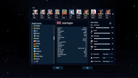 Geo-Political Simulator 5 (PC) - Steam Gift - EUROPE - 10