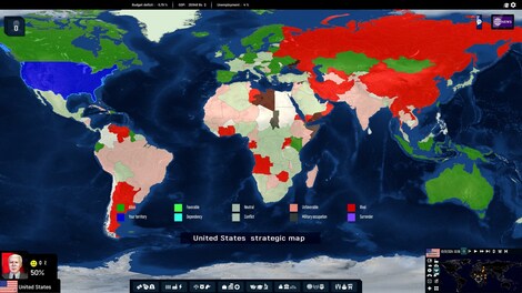 Geo-Political Simulator 5 (PC) - Steam Gift - GLOBAL - 8