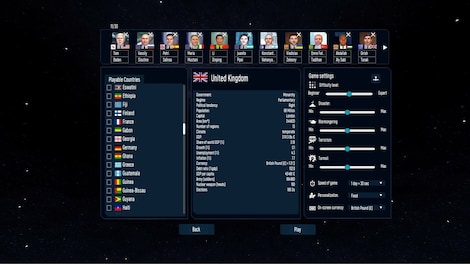 Geo-Political Simulator 5 (PC) - Steam Gift - GLOBAL - 10