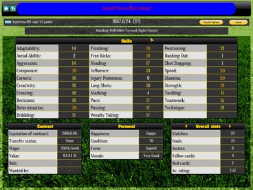 Global Soccer Manager Steam Key GLOBAL - 21