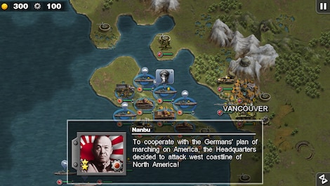 Glory of Generals Nintendo eShop Key NORTH AMERICA - 0