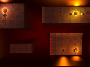 "Glow Ball" - The billiard puzzle game Steam Key GLOBAL - 3