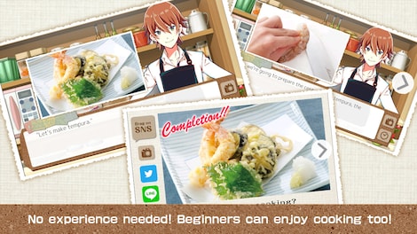 Gochi-Show! for Girls -How To Learn Japanese Cooking Game- Steam Key GLOBAL - 4