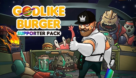 Godlike Burger - Supporter Pack (PC) - Steam Key - GLOBAL - 0