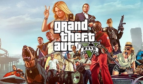 Grand Theft Auto V + Great White Shark Cash Card (PC) - Rockstar Key - EUROPE - 2