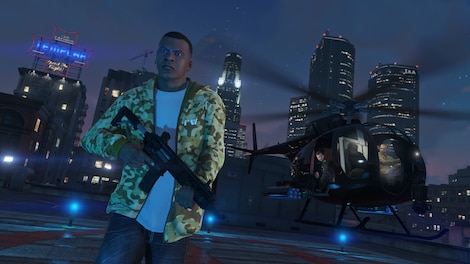 Grand Theft Auto V + Great White Shark Cash Card Rockstar Key GLOBAL - 9