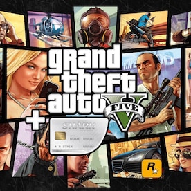 Grand Theft Auto V + Great White Shark Cash Card Rockstar Key GLOBAL - 19