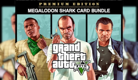 Grand Theft Auto V: Premium Online Edition & Megalodon Shark Card Bundle (PC) - Rockstar Key - BRAZIL - 2