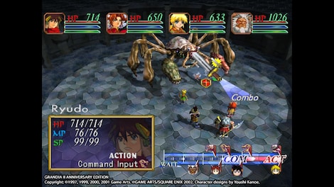 Grandia II Anniversary Edition Steam Key GLOBAL - 3