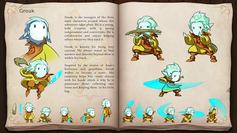 Greak: Memories of Azur - Digital Artbook (PC) - Steam Key - GLOBAL - 0