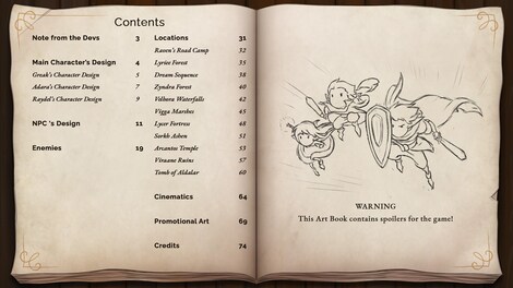 Greak: Memories of Azur - Digital Artbook (PC) - Steam Key - GLOBAL - 4