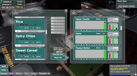 Grocery Store Tycoon (PC) - Steam Key - GLOBAL - 12