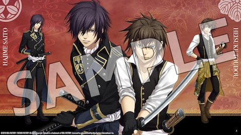 Hakuoki: Edo Blossoms - Deluxe Pack | デラックスセット | 數位附錄套組 Steam Key GLOBAL - 3
