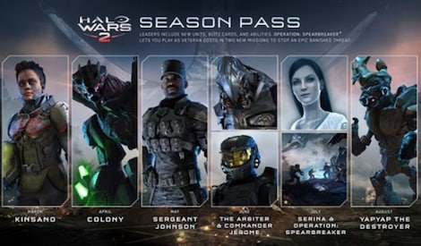 Halo Wars 2 Season Pass Xbox Live Key Xbox One GLOBAL - 2
