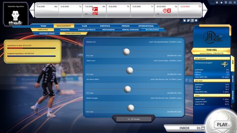 Handball Manager 2021 (PC) - Steam Gift - GLOBAL - 10