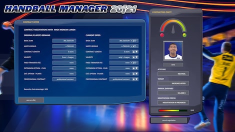 Handball Manager 2021 (PC) - Steam Gift - GLOBAL - 5