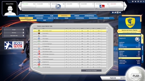 Handball Manager 2021 (PC) - Steam Key - GLOBAL - 4