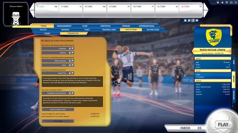 Handball Manager 2021 (PC) - Steam Key - GLOBAL - 7