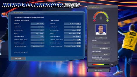 Handball Manager 2021 (PC) - Steam Key - GLOBAL - 5
