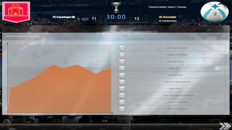 Handball Manager - TEAM Steam Key GLOBAL - 18