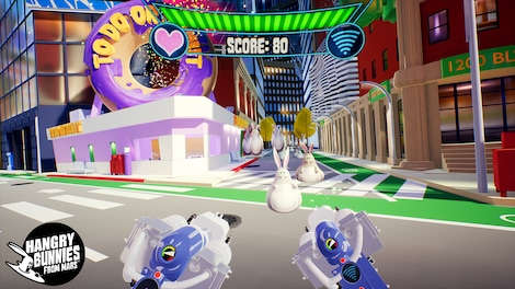 Hangry Bunnies From Mars Steam Key GLOBAL - 3