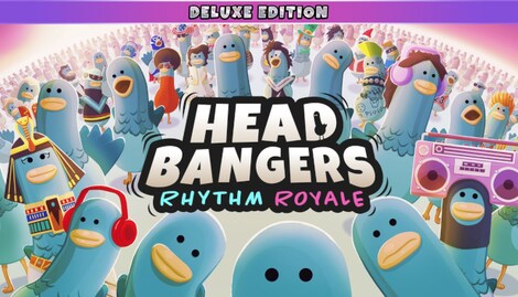 Headbangers: Rhythm Royale | Deluxe Edition (PC) - Steam Key - NORTH AMERICA - 0