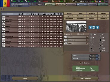 Hearts of Iron III Steam Gift GLOBAL - 11