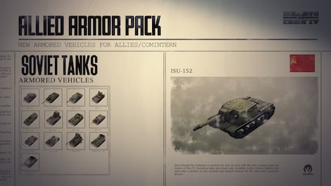 Hearts of Iron IV Allied Armor Pack (PC) - Steam Gift - EUROPE - 3