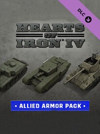 Hearts of Iron IV Allied Armor Pack (PC) - Steam Gift - GLOBAL - 1