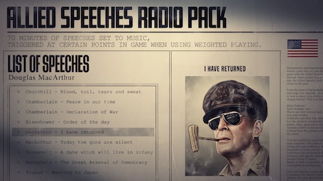 Hearts of Iron IV: Allied Speeches Music Pack (PC) - Steam Gift - NORTH AMERICA - 5