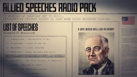 Hearts of Iron IV: Allied Speeches Music Pack (PC) - Steam Key - EUROPE - 6