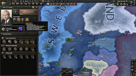Hearts of Iron IV: Arms Against Tyranny (PC) - Steam Gift - EUROPE - 12