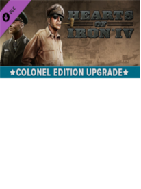Hearts of Iron IV: Colonel Edition Upgrade Pack Steam Key GLOBAL - 1