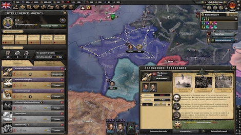 Hearts of Iron IV: La Résistance (PC) - Steam Key - GLOBAL - 6