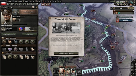 Hearts of Iron IV: Waking the Tiger (PC) - Steam Key - GLOBAL - 4