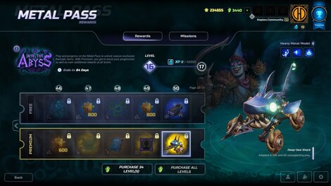 Heavy Metal Machines - Metal Pass Premium Season 3 Steam Key ROW - 5